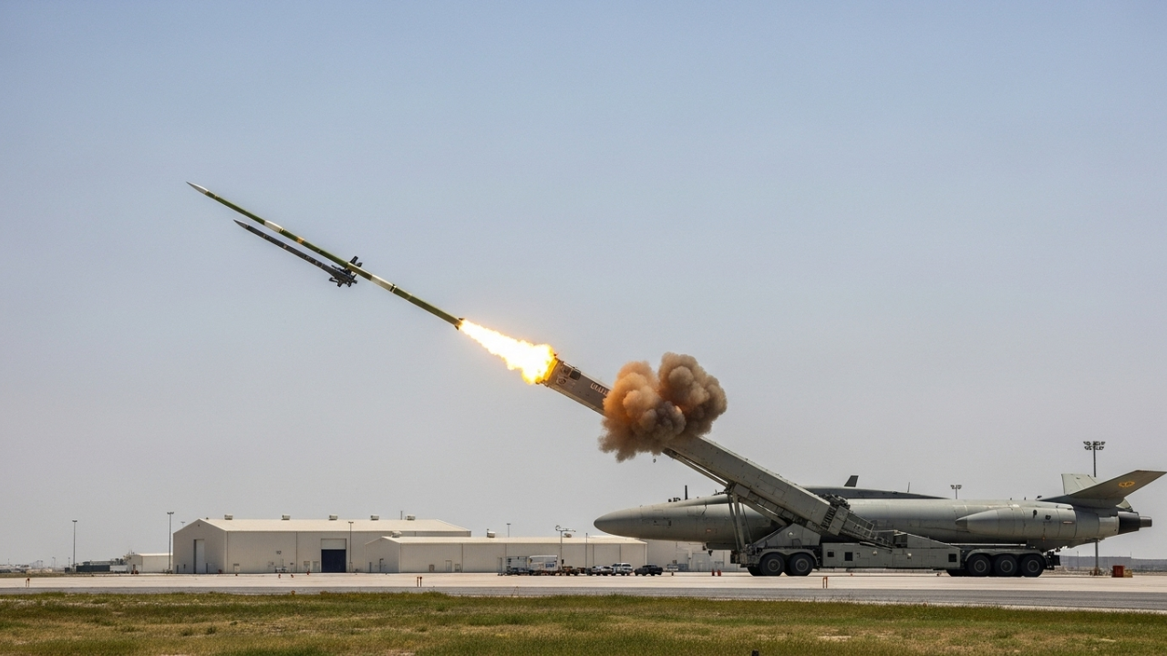 iran attacks us air force base in qatar