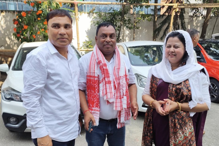 Advocate Momtaz Begum standing confidently, symbolizing her vision for the future of women's rights and legal justice in Northeast India.