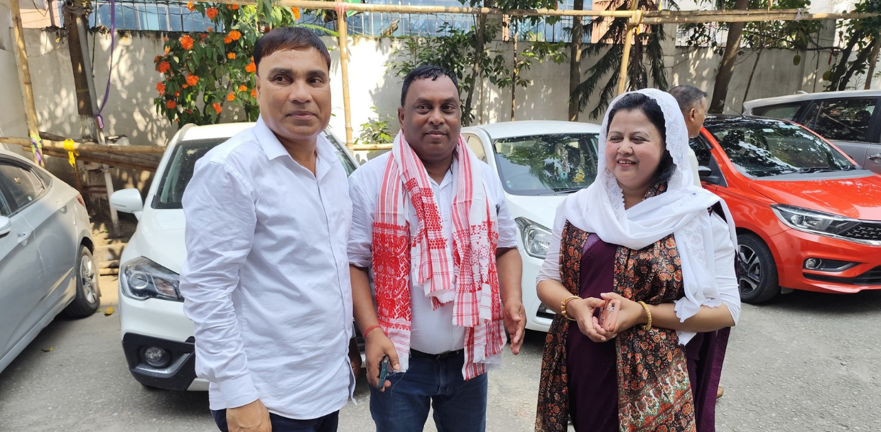 Advocate Momtaz Begum standing confidently, symbolizing her vision for the future of women's rights and legal justice in Northeast India.