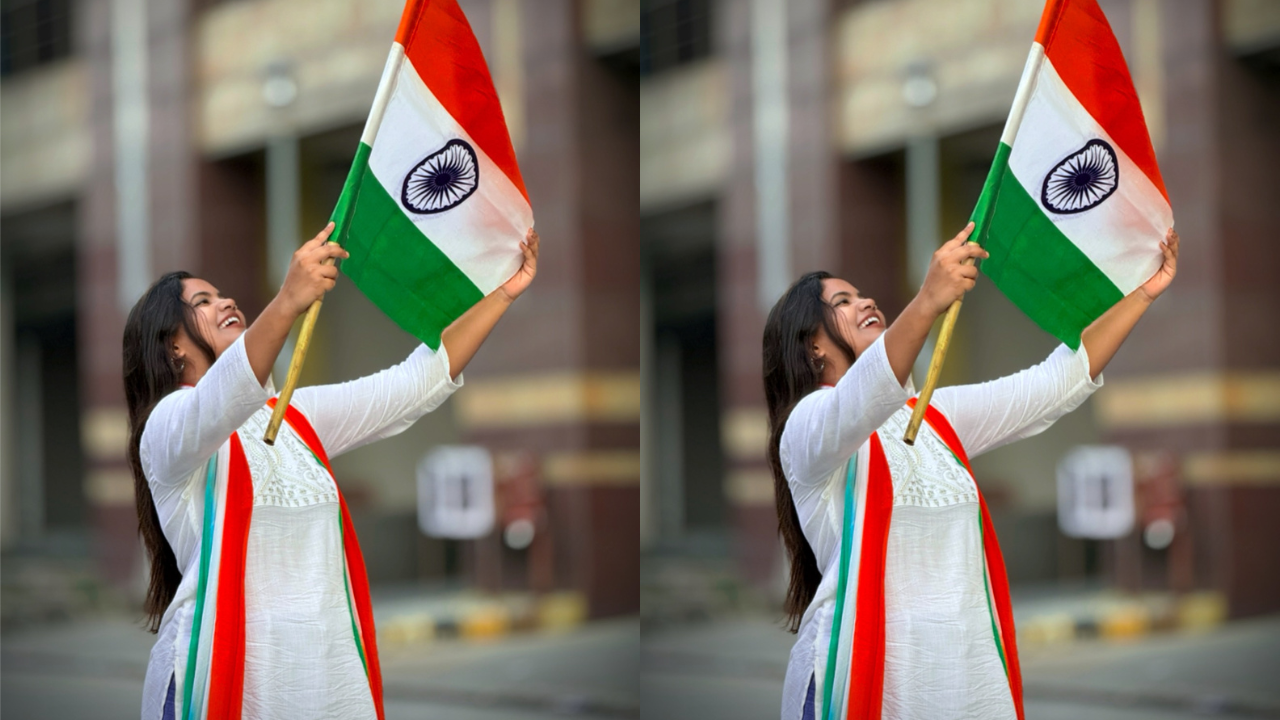 Khushi Singh collaborating with a fashion brand