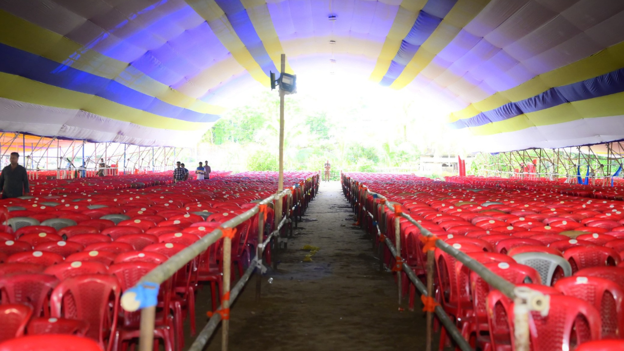 What scheme was highlighted at the Patharkandi event