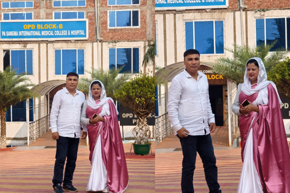 Kabir Ahmed discussing long-term development plans with Congress team