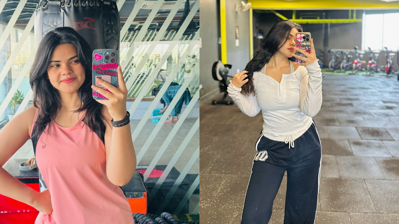 Vaishnavi Chaudhary lifestyle photo, age 20, hot fitness influencer from Bulandshahr, glamorous Instagram model.
