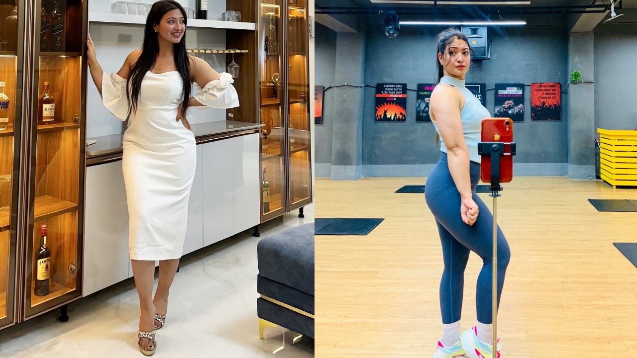 Varshana Rana fitness event appearance on stage