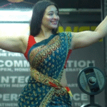 Varshana Rana bio intense gym workout with dumbbells