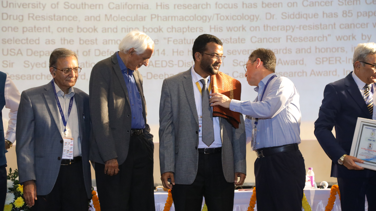 Dr. Hifzur R. Siddique's remarkable research career