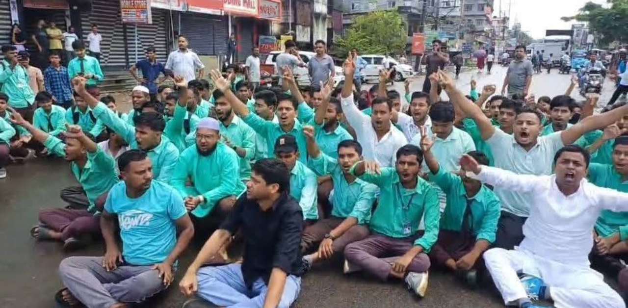 Police Brutality NCC Students Injured Arrested in Badarpur