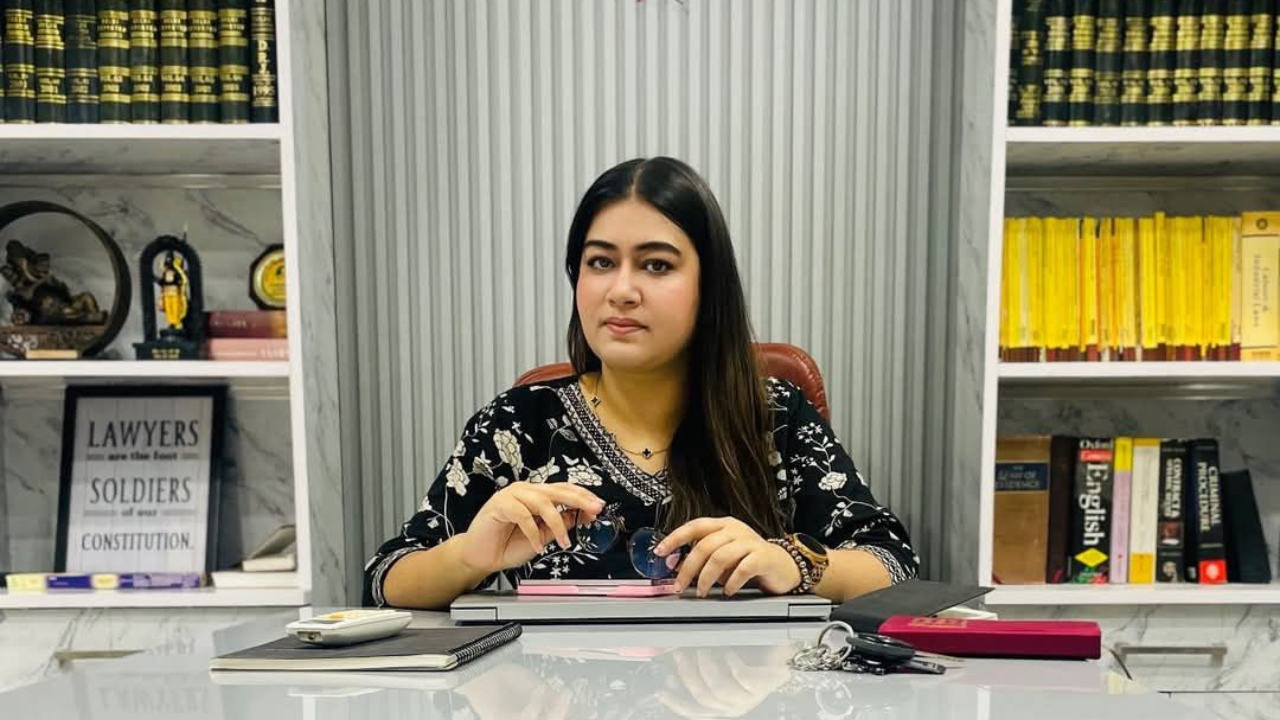 Advocate Kanika Bhardwaj professional portrait, founder of Kanika Bhardwaj Law Firm