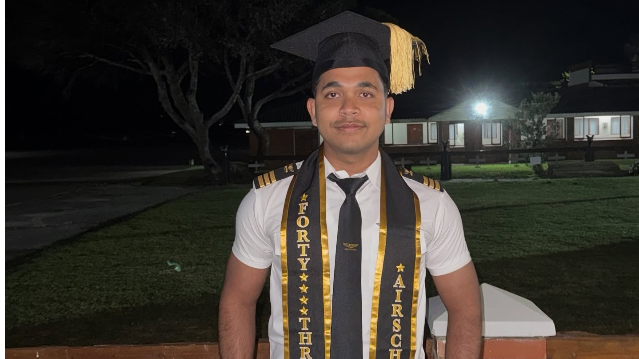 Assam First Indigo Cadet Pilot