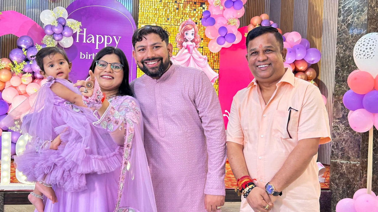 Pradeep Kumar Dwivedi IAS during field inspection in Karimganj, Assam