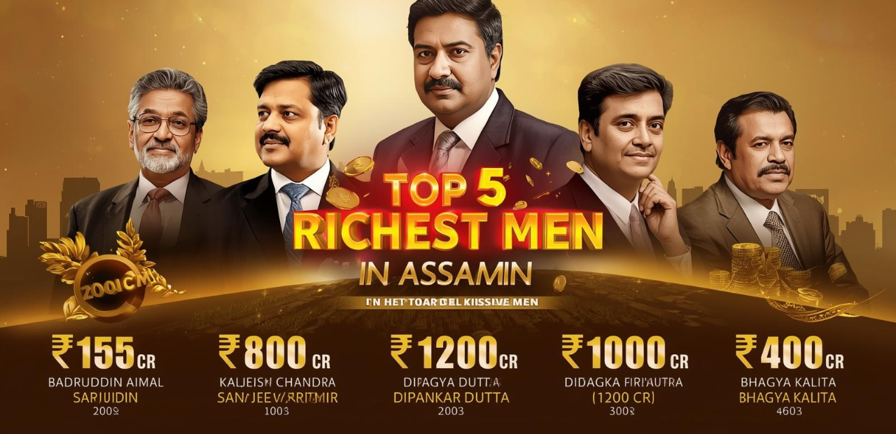 Top 5 Richest Man in Assam Who is The Top 5 Richest Man?