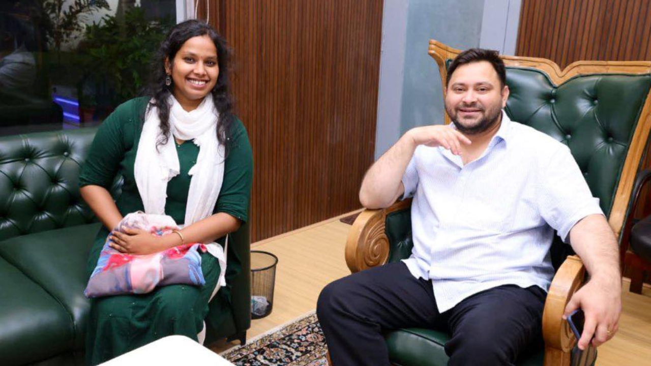 Tejashwi Yadav&Priyanka Bharti RJD