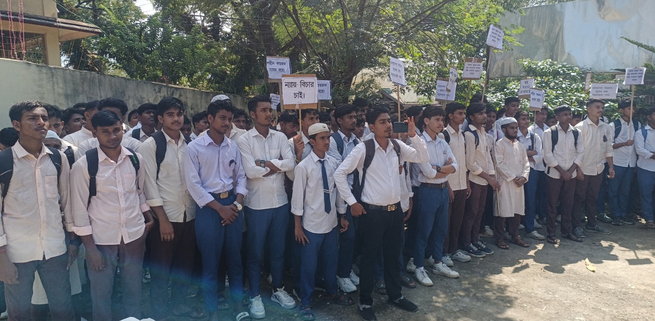 Mass Rally in Patharkandi Seeks CBI Investigation into Professor Quomrul Hoque’s Mysterious Death