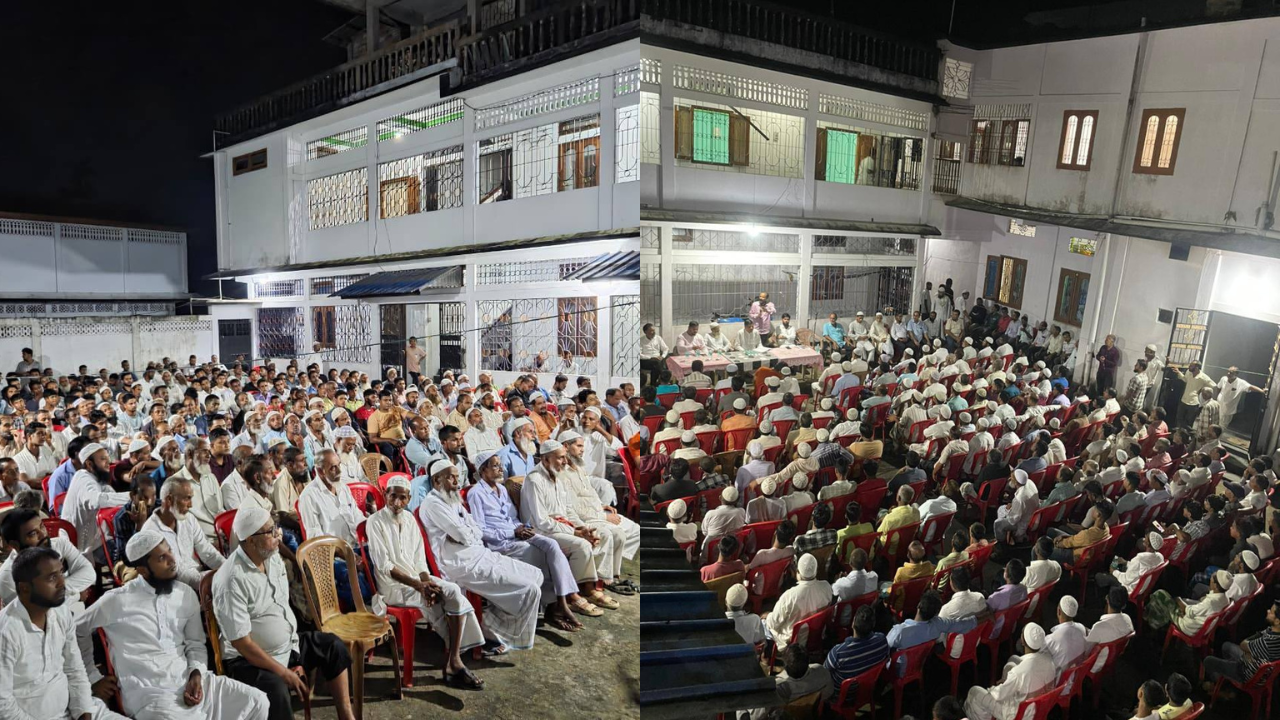 Public Wave in Karimganj Advocate Abdus Subur Tapadar addressing public meeting at Batoohia Bazaar, Karimganj ahead of 2026 Assam Election