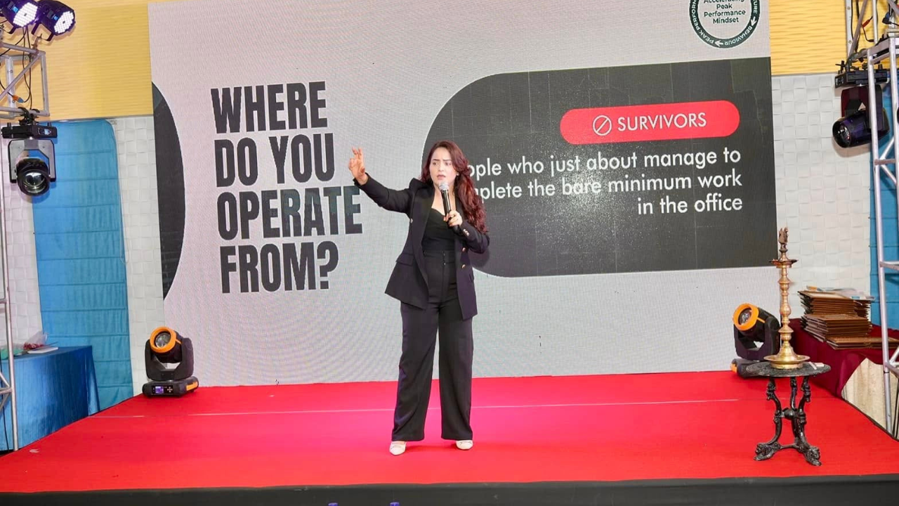 Aisha Ghani during her international training trip