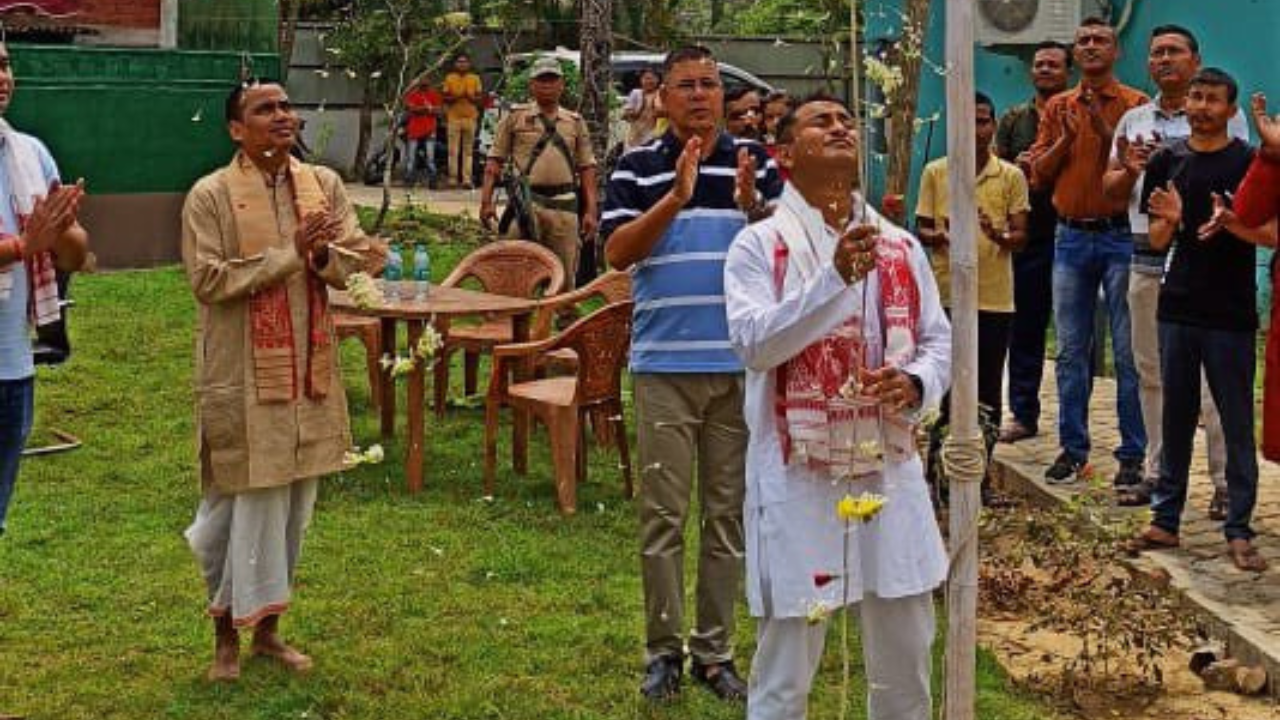 Partha Protim Das IPS receiving award or recognition