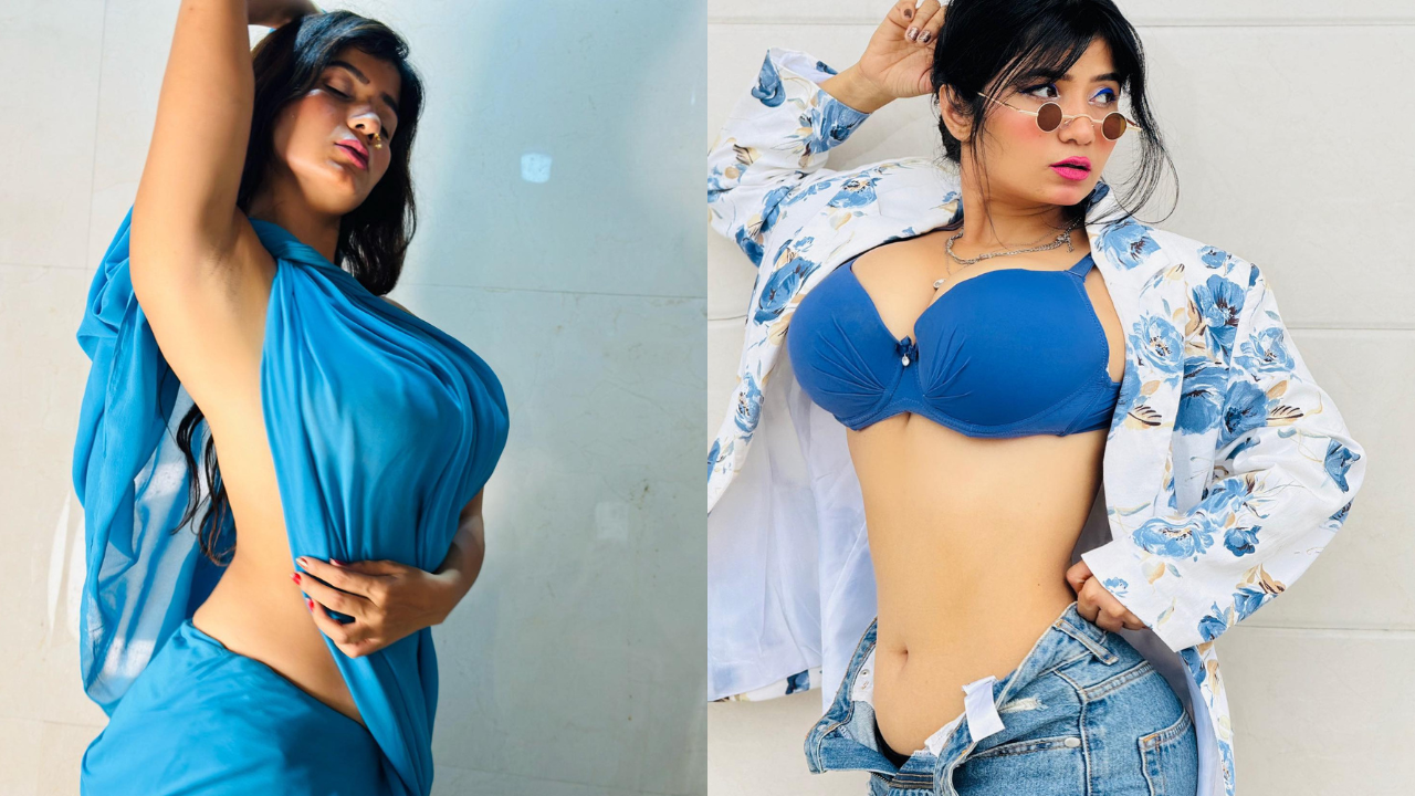 Neha Singh Instagram Reels Star Photo dancing in a viral reel 2025