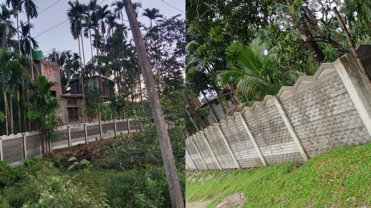 RCC precast boundary wall Karimganj