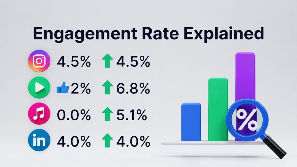 Engagement Rate Calculator for Instagram, TikTok & YouTube