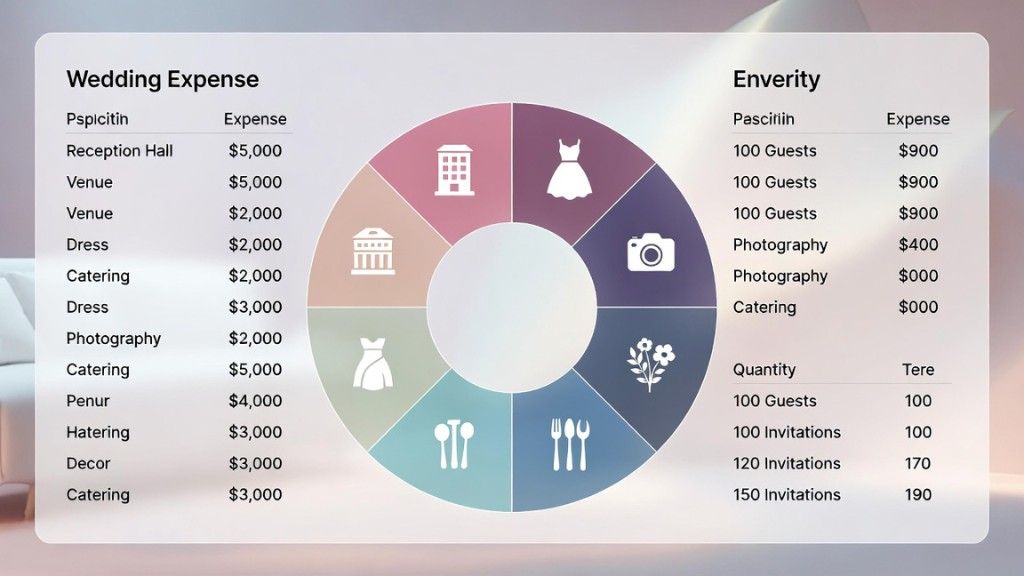 wedding budget calculator free